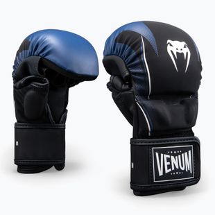 Pirštinės MMA Venum G-Core Sparring navy blue/white