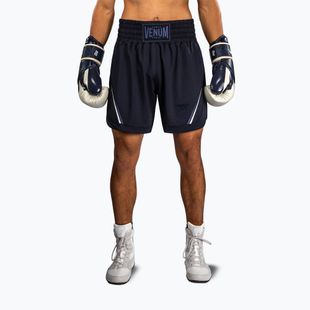 Vyriški treniruočių šortai Venum G-Core Boxing navy blue/white