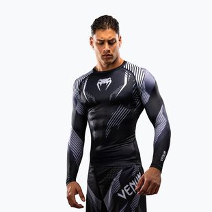 Ilgų rankovių vyriškas rashguardas Venum No-Gi 6.0 Rashguard black/white