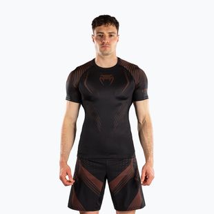 Vyriški marškinėliai Venum No-Gi 6.0 Rashguard black/brown