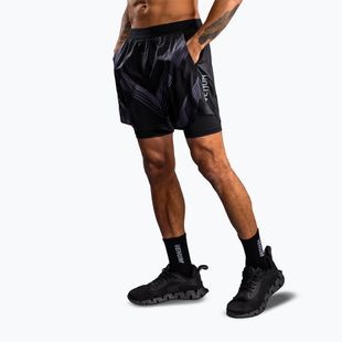 Vyriški treniruočių šortai Venum No-Gi 6.0 Training black/grey