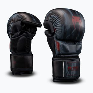 Sparingo pirštinės Venum Demon Sparring black/grey