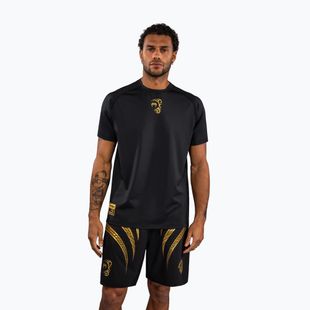 Vyriški marškinėliai Venum x Mike Tyson Tiger Dry Tech black/gold