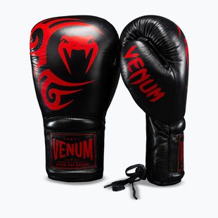 Bokso pirštinės Venum Giant 2.0 Mike Tyson Pro Boxing black/red