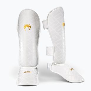 Kulkšnies ir blauzdų apsaugos Venum Contender 1.5 XT 3D Shin white/gold