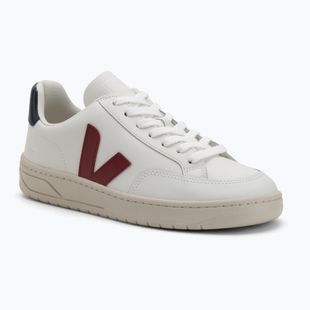 Vyriški batai VEJA V-12 Leather white/marsala/navy