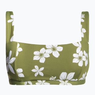 ROXY Retro D-Cup maudymosi kostiumėlio viršutinė dalis loden green surfrider spirit s