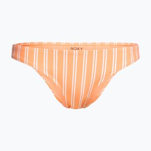 ROXY Into The Sun papaya punch novelta stripe swim suit bottom h