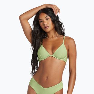 Maudymosi kostiumėlio viršus Billabong Tanlines Reese Underwire palm green