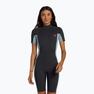 Moteriškas plaukimo kostiumas Billabong 2/2 mm Foil Spring washed black