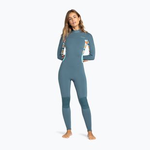 Moteriškas plaukimo hidrokostiumas ROXY 4/3 mm Swell Series Back Zip GBS starglazer