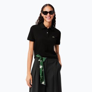 Moteriški polo marškinėliai Lacoste Polo PF7839 black