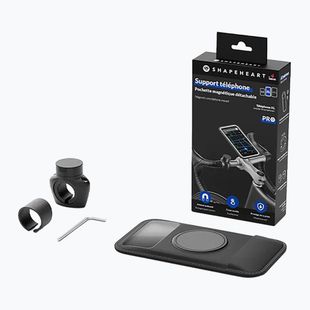 Dviračio laikiklis su telefono dėklu Shapeheart Pro