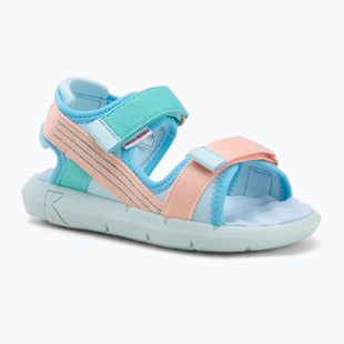 Vaikiški sandalai Kickers Kickjune blue/coral pink/green