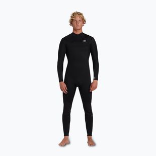 Vyriškas plaukimo kostiumas Billabong 5/4 mm Foil Chest Zip GBS black
