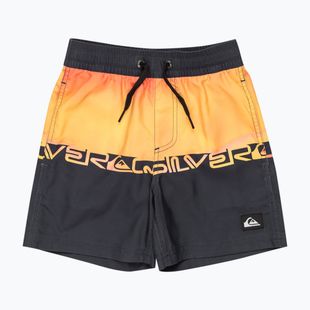 Vaikiški maudymosi šortai Quiksilver Everyday Straight Volley 12" fiery coral wordblock