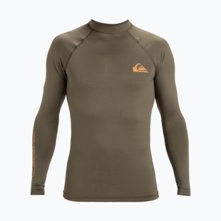 Vyriški plaukimo marškinėliai ilgomis rankovėmis Quiksilver Everyday UPF50 grape leaf
