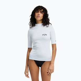 Moteriški plaukimo marškinėliai Billabong Tropic Surf white