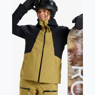 Moteriška snieglenčių striukė ROXY Wild Twist true black