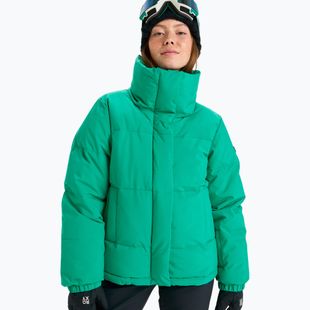 Moteriška snieglenčių striukė ROXY Snow Winter Rebel vivid green