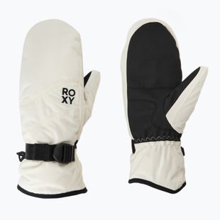 Moteriškos snieglenčių pirštinės Roxy Jetty Solid Mitt whisper white