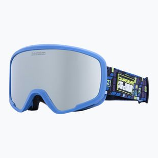 Vaikiški snieglenčių akiniai Quiksilver Shredder 3D check/clux ml silver