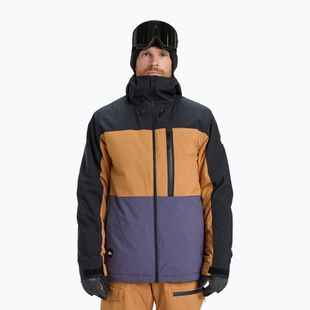 Vyriška snieglenčių striukė Quiksilver Sycamore Block 20K dark ivy