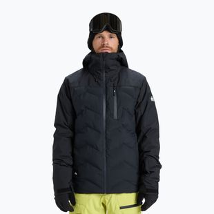 Vyriška snieglenčių striukė Quiksilver The Edge true black