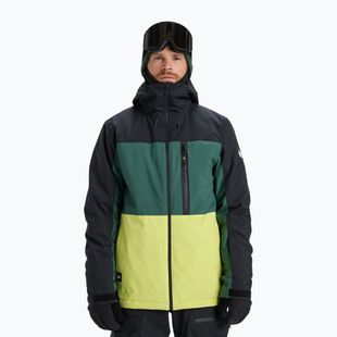 Vyriška snieglenčių striukė Quiksilver Sycamore Block 20K dark ivy