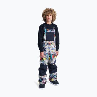 Vaikiškos slidinėjimo kelnės DC Roadblock Youth Bib outer world black