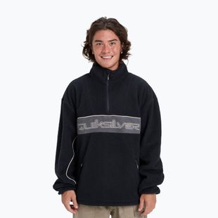Vyriškas snieglenčių džemperis Quiksilver Omni Sherpa Half Zip black