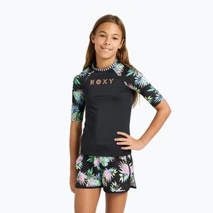 Vaikiški plaukimo marškinėliai ROXY Active RG Lycra XMGB anthracite aquarella active rg