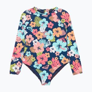 Vaikiškas vientisas maudymosi kostiumėlis ROXY Morning Flower Onesie mood indigo morning flowers