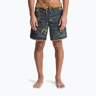 Vyriški maudymosi šortai Quiksilver Surfsilk Scallop 18" black sundown