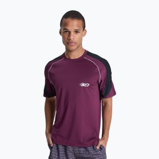 Vyriški plaukimo marškinėliai Quiksilver Mercury Americana Surf potent purple