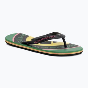 Vyriškos šlepetės per pirštą Quiksilver Molokai Screen leprechaun