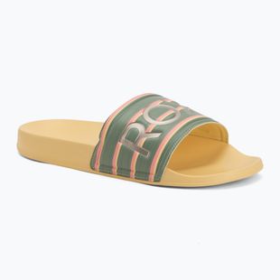 Moteriškos šlepetės ROXY Slippy II Printed gold haze