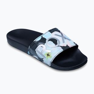 Moteriškos šlepetės ROXY Slippy II Printed black multi 1