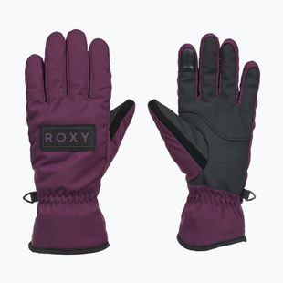 Moteriškos snieglenčių pirštinės ROXY Freshfield Blackberry Wine
