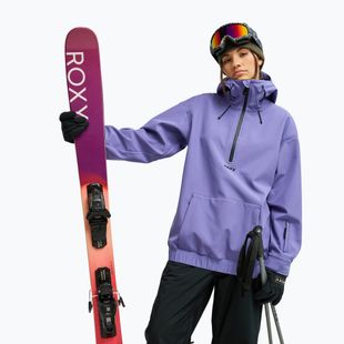 Moteriška snieglenčių striukė ROXY Frostbliss Softshell Overhead twilight purple