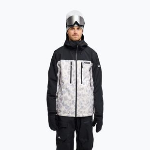 Vyriška sniego lenta striukė Quiksilver Sycamore 20K ice camo bone white