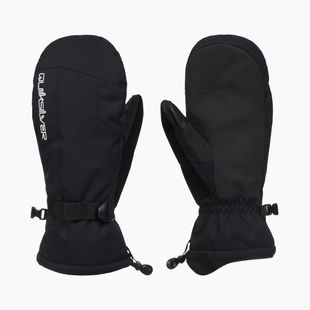 Vyriškos snieglenčių pirštinės Quiksilver Mission Mitt true black