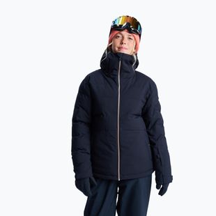 Moteriška snieglenčių striukė ROXY Snowyhill Puffy true black