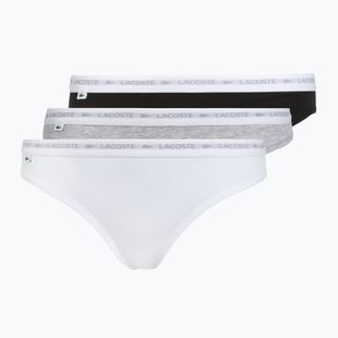 Moteriškos kelnaitės Lacoste 8F1338 3 poros black/white/silver chine