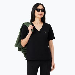 Moteriški marškinėliai Lacoste TF7300 black