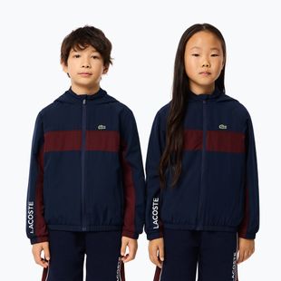 Vaikiška striukė Lacoste BJ2453 navy blue / expresso