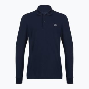 Vyriški polo marškinėliai ilgomis rankovėmis Lacoste DH5523 navy blue