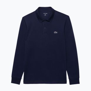 Vyriški polo marškinėliai ilgomis rankovėmis Lacoste DH5523 navy blue
