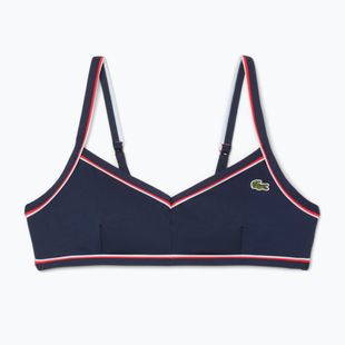 Maudymosi kostiumėlio viršus Lacoste MF9993 navy blue/rill grenadine