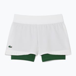 Moteriški teniso šortai Lacoste GF8598 white/green